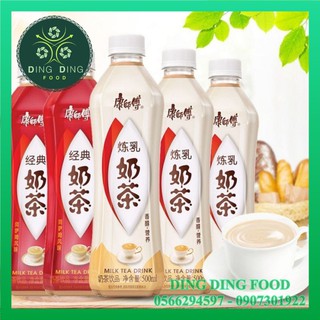 [ 1 Chai ] Trà Sữa Rang / Trà Sữa Truyền Thống Đài Loan 500ml - DING DING FOOD