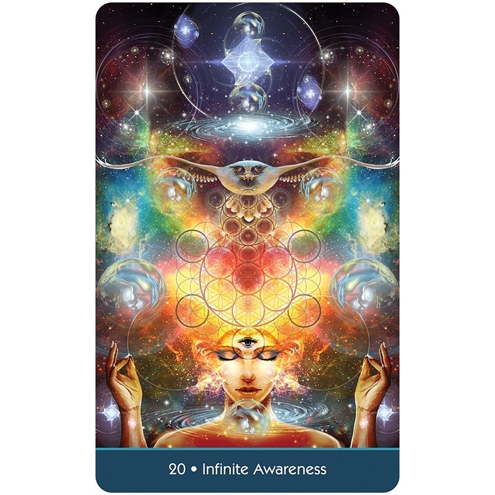 Bộ bài Visions of the Soul Meditation and Portal Cards 39 Lá Bài E111