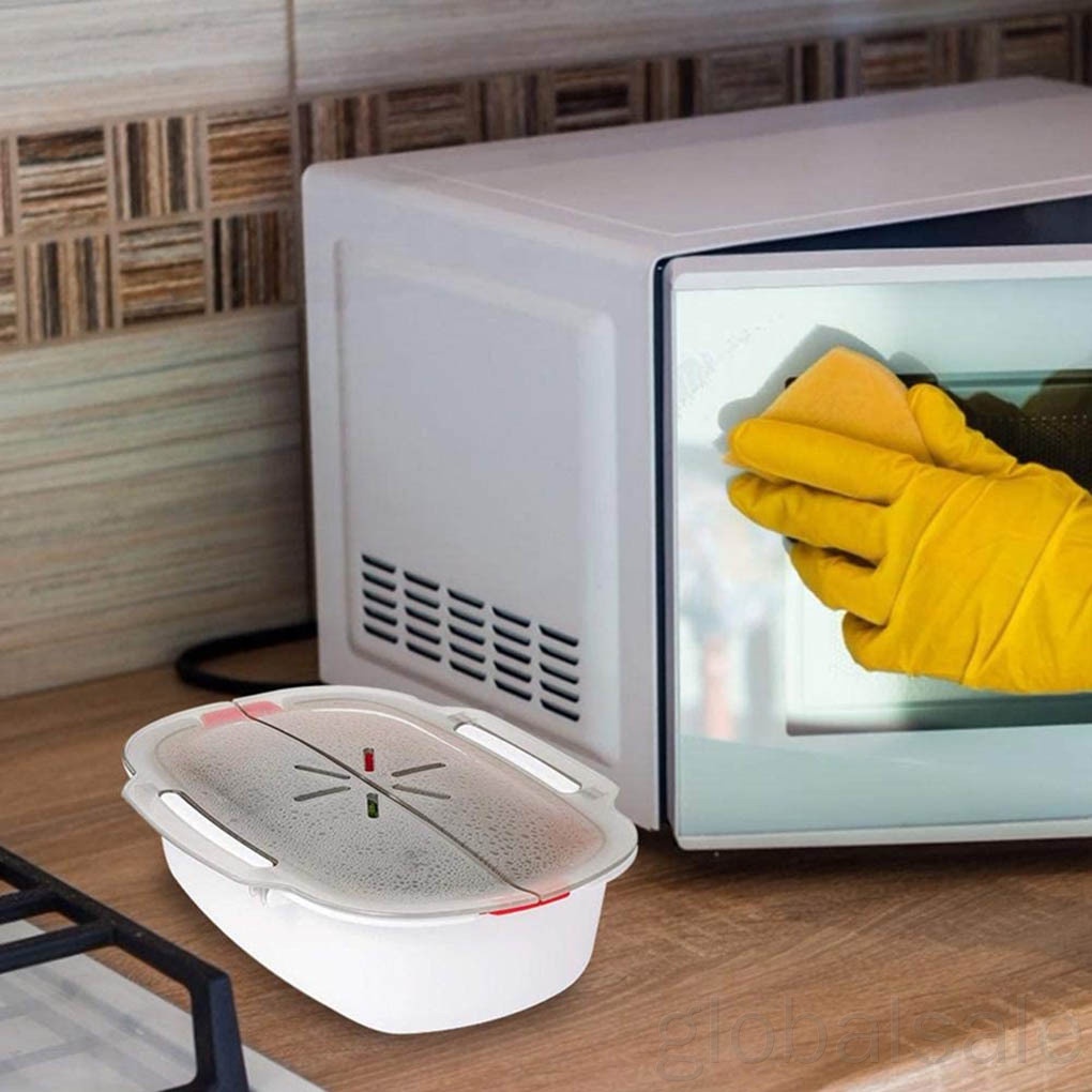 Nồi hấp thức ăn có thể dùng trong lò vi sóng tiện dụng
