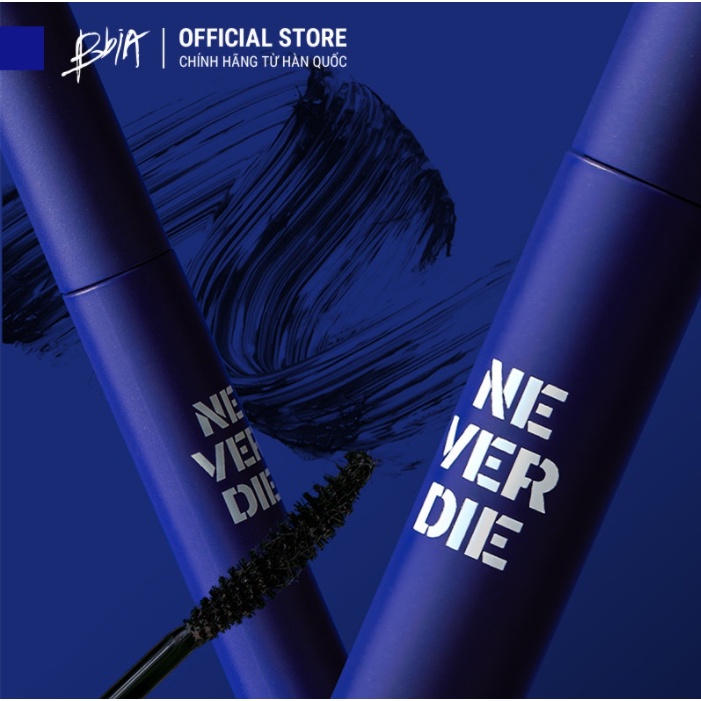 Combo Never Ever Die - 1 Mascara Làm Dày Mi Bbia Never Die Mascara 7g Và Phấn Nước Bbia Never Die Cushion 11g