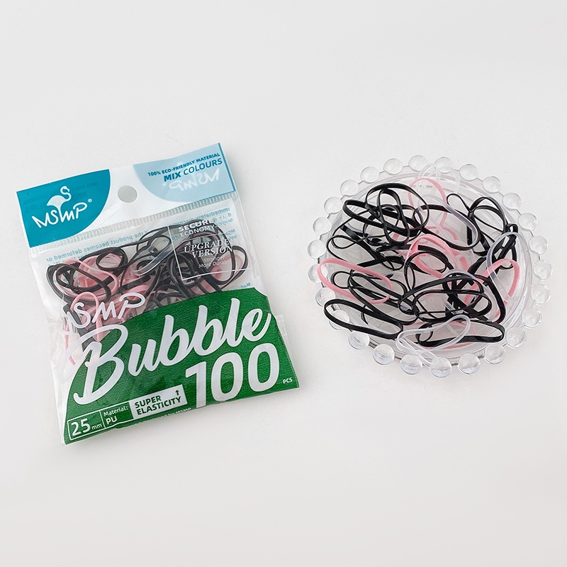 Dây cột tóc chất liệu cao su phong cách Hàn Quốc dành cho nữ