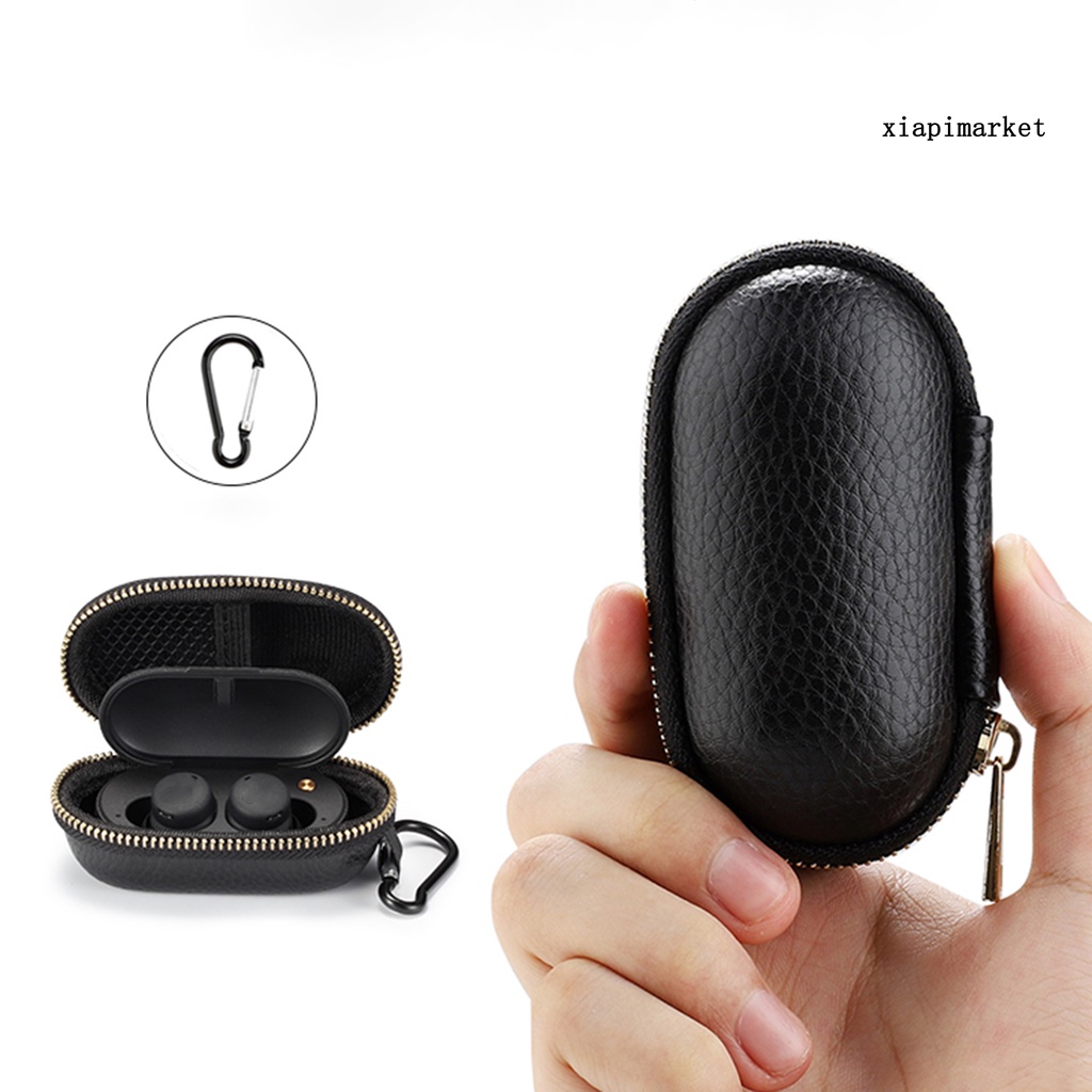 MALO_Protective Bag Anti-scratch Good Hardness Compact Wireless Earphone Storage Pouch for MARSHALL-MODE II