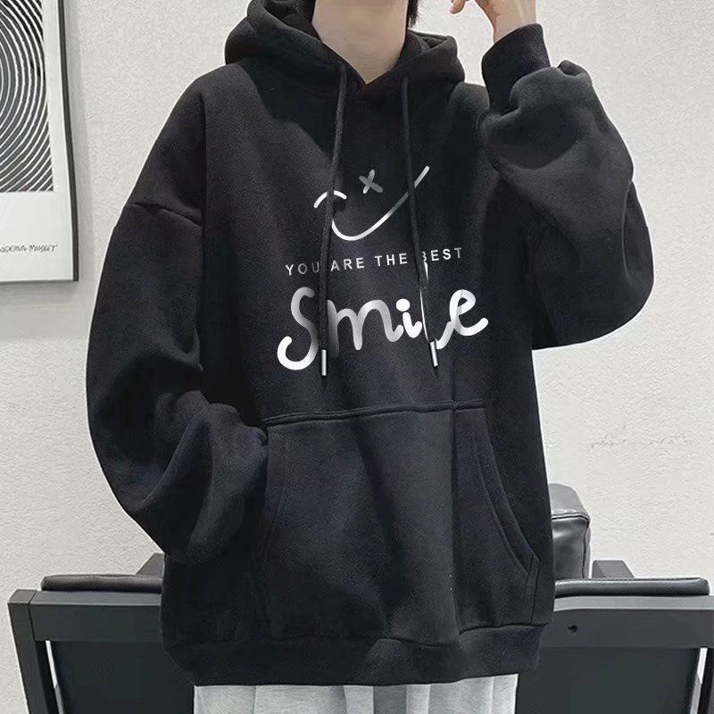 Áo hoodie nỉ cotton 100% thời trang thu đông 2021 cho nam và nữ
