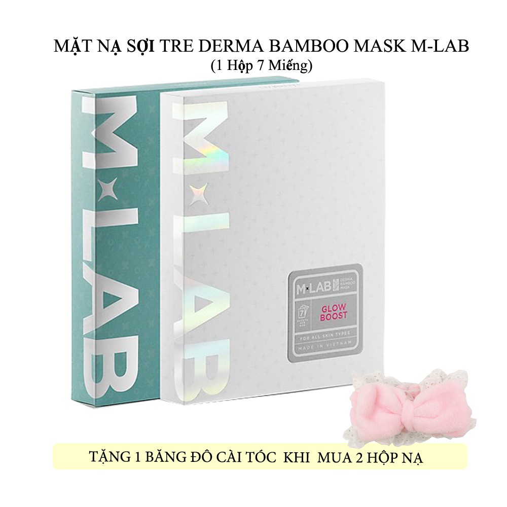 [M.O.I] [M.O.I] Mặt Nạ Sợi Tre Derma Bamboo Mask MLAB ( 1 Hộp 7 Miếng) ...