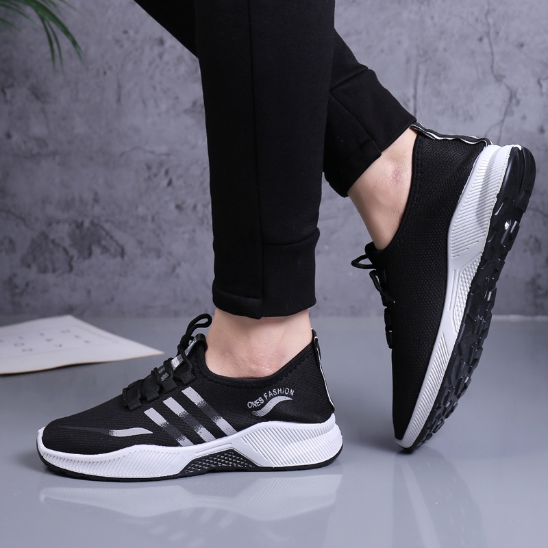 Giày Thể Thao Nam sneaker sport lỗ lưới thoáng khí nhẹ Ttg134