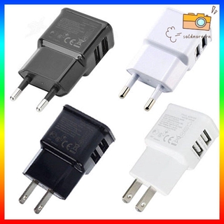 IPHONE Cốc Sạc 2 Cổng Usb 5v 1a Cho Điện Thoại Android