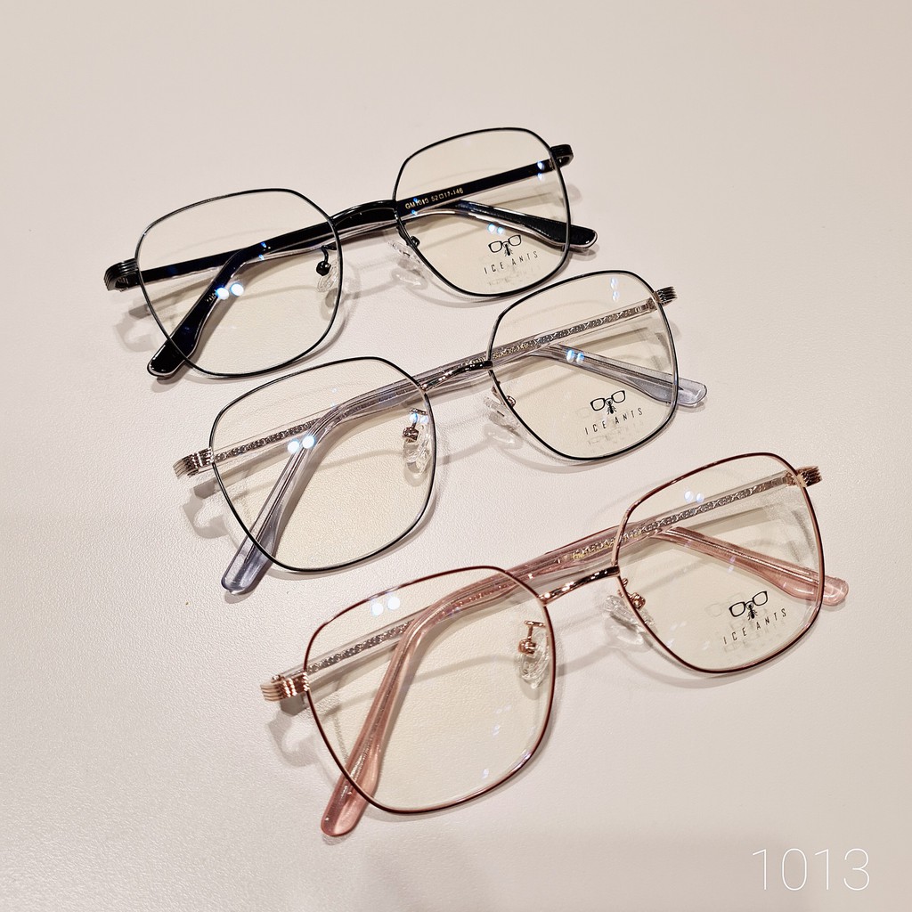 Gọng kính cận kim loại mắt tròn Lilyeyewear 1013 nhiều màu một size