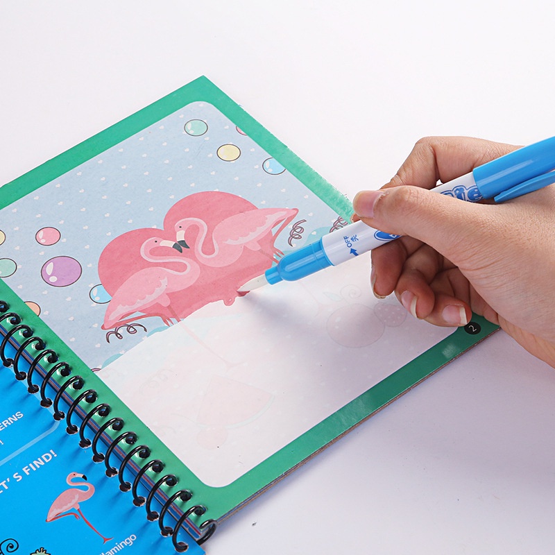 Tranh vẽ nước ma thuật nhiều màu sắc, an toàn cho bé tiết kiệm cho bố mẹ