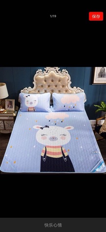 Chiếu tencel 3D
