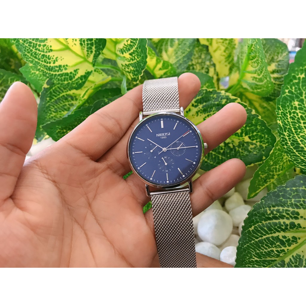 CHO XEM CHO THỬ Đồng hồ nam NIBOSI ✳️FreeShip✳️ Chống nước, Chống xước, dây lụa cao cấp | BigBuy360 - bigbuy360.vn