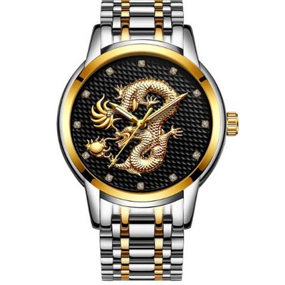 Đồng Hồ Nam ROMA DRAGON - Rồng 3D Nghệ thuật – Dây Thép Đúc Đặc Cao Cấp | BigBuy360 - bigbuy360.vn