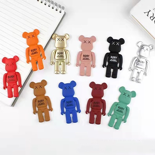 Giá đỡ điện thoại hình bear brick gấp gọn, ring điện thoại