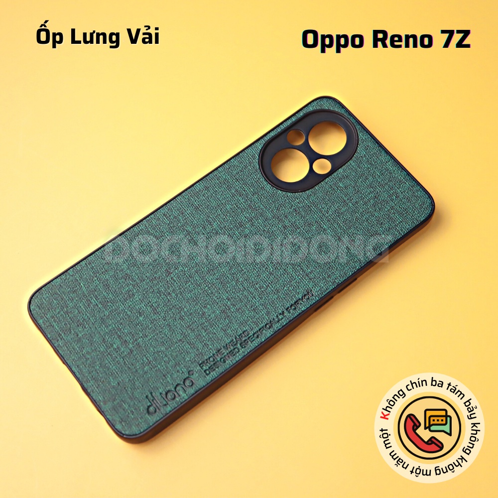Ốp Lưng Vân Vải Oppo Reno 7z
