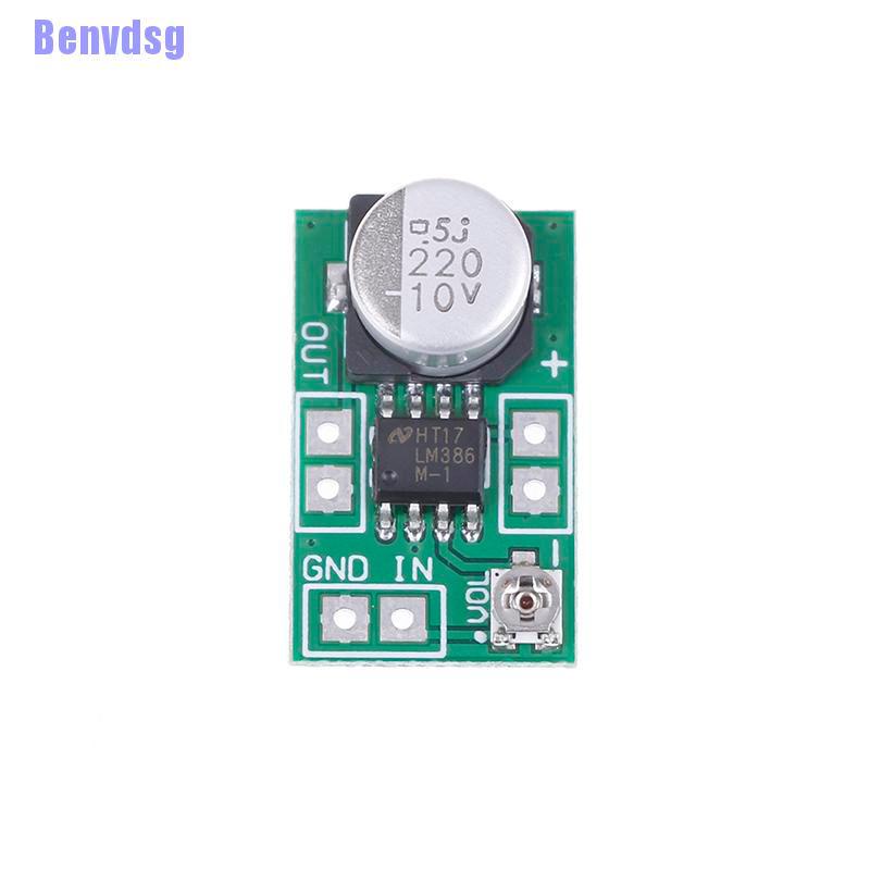 Bảng Mạch Khuếch Đại Âm Thanh Mini Dc 3V ~ 12V 5V 6V Lm386 Chuyên Dụng