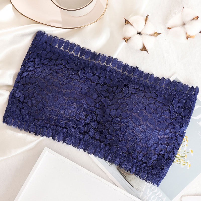 Áo Bra Ren Không Dây Có Lót Ngực Cài Sau Siêu Đẹp YUKI STORE 8814