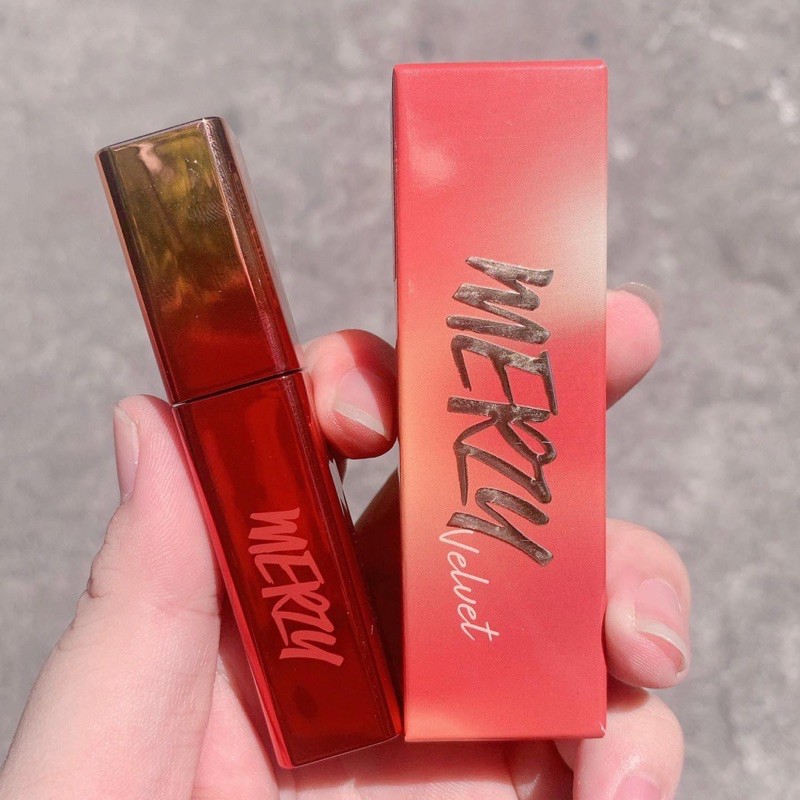 [ĐÃ CÓ VỎ XANH] Son kem lì Merzy The First Velvet Tint Season 3