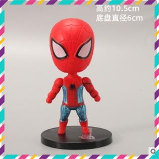 Mô Hình Nhân Vật Avenger Siêu Anh Hùng Chibi,Iron Man,Super men,Spider Man...