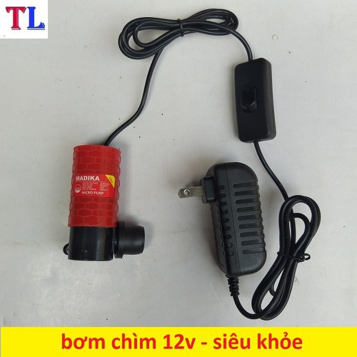 Máy bơm nước mini 12v-bơm nước cắt rãnh tường