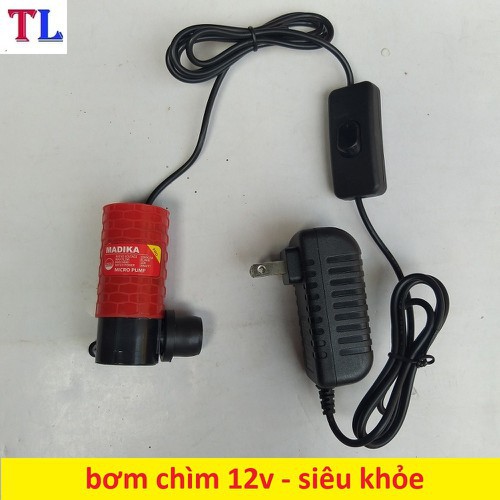 máy bơm nước mini 12v-bơm nước cắt rãnh tường