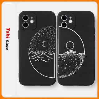 Ốp lưng viền vuông đen iPhone 13 12 11 Pro Max SE 2020 X XR XS ip 8 7 6 6S Plus Tb123