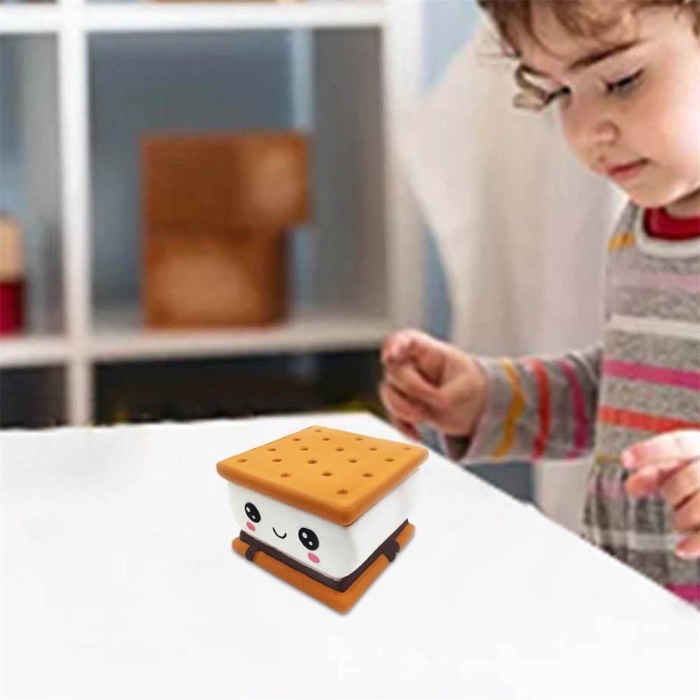 1 Đồ Chơi Bóp Hình Bánh Quy Nhiều Màu Giúp Giải Tỏa Căng Thẳng