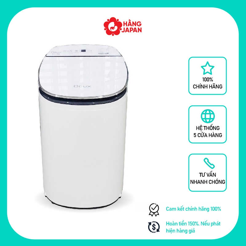 Máy giặt Mini Doux/Doux Lux: tự động giặt sạch + diệt khuẩn tối ưu bản 2023