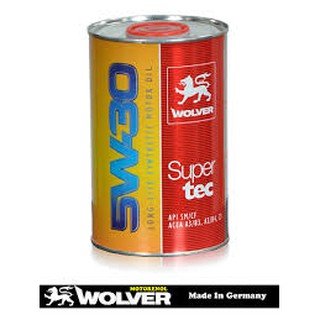 NHỚT XE TAY GA WOLVER SUPERTECH 5W30 FULLY SYNTHETIC (1 LÍT)