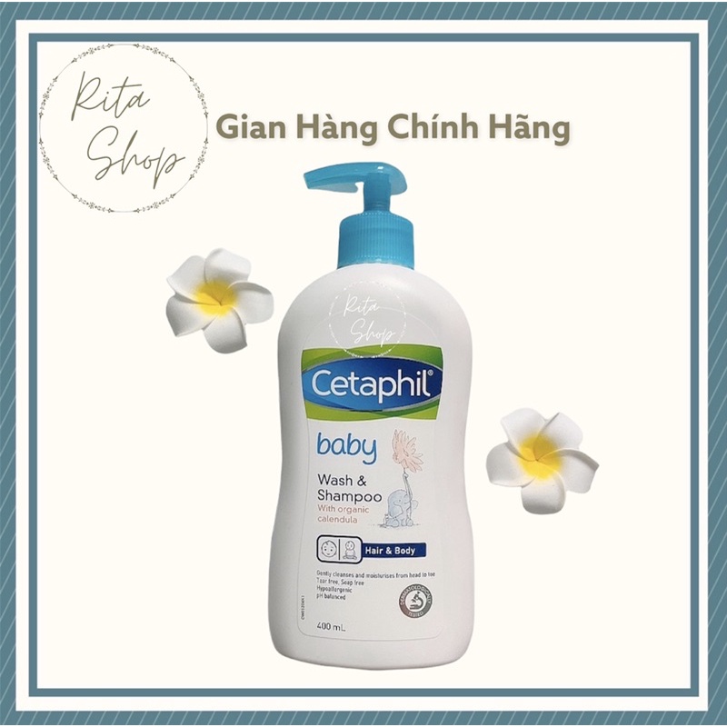 Tắm gội toàn thân Cetaphil 230ml/400ml