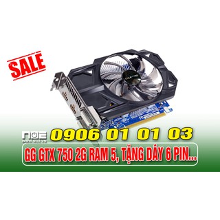 card vga giabyte msi asus... gtx 750 2g ram 5 bit 128 chơi mượt pubg