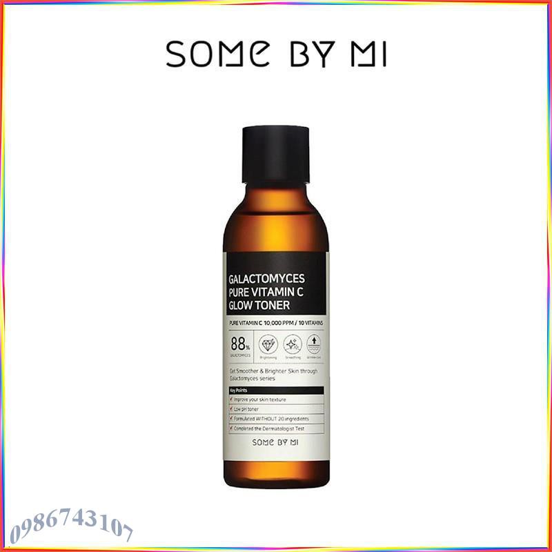 Nước hoa hồng dưỡng trắng chống lão hóa Some By Mi Galactomyces Pure Vitamin C Glow Toner 200ml SV