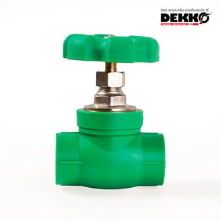 Van cửa đồng tay nhựa ppr dekko pn20; pn25