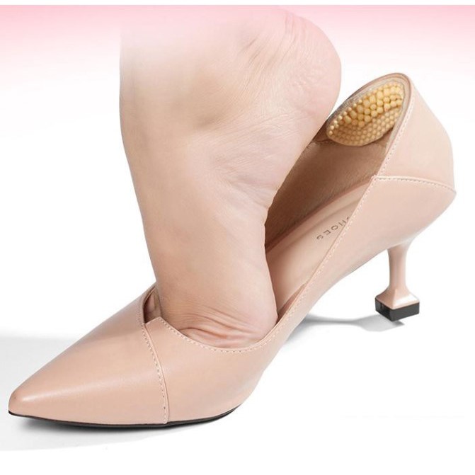 Miếng lót giày silicon chống trầy gót sau và chống tuột gót - lót gót giày silicon giá sỉ