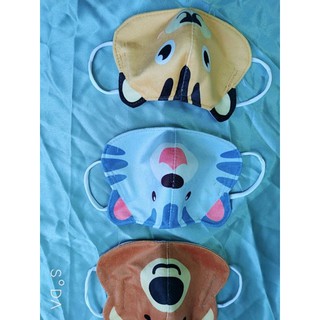 khẩu trang hình thú 3D