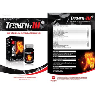 Tăng cường sinh lý nam TESMEN 1H