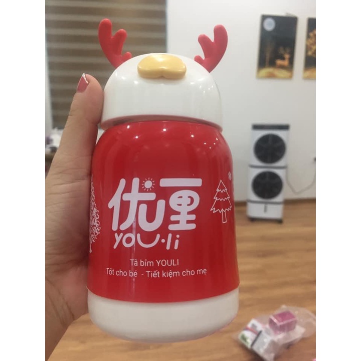 Bình nước giữ nhiệt thuỷ tinh cao cấp - dung tích 350ml