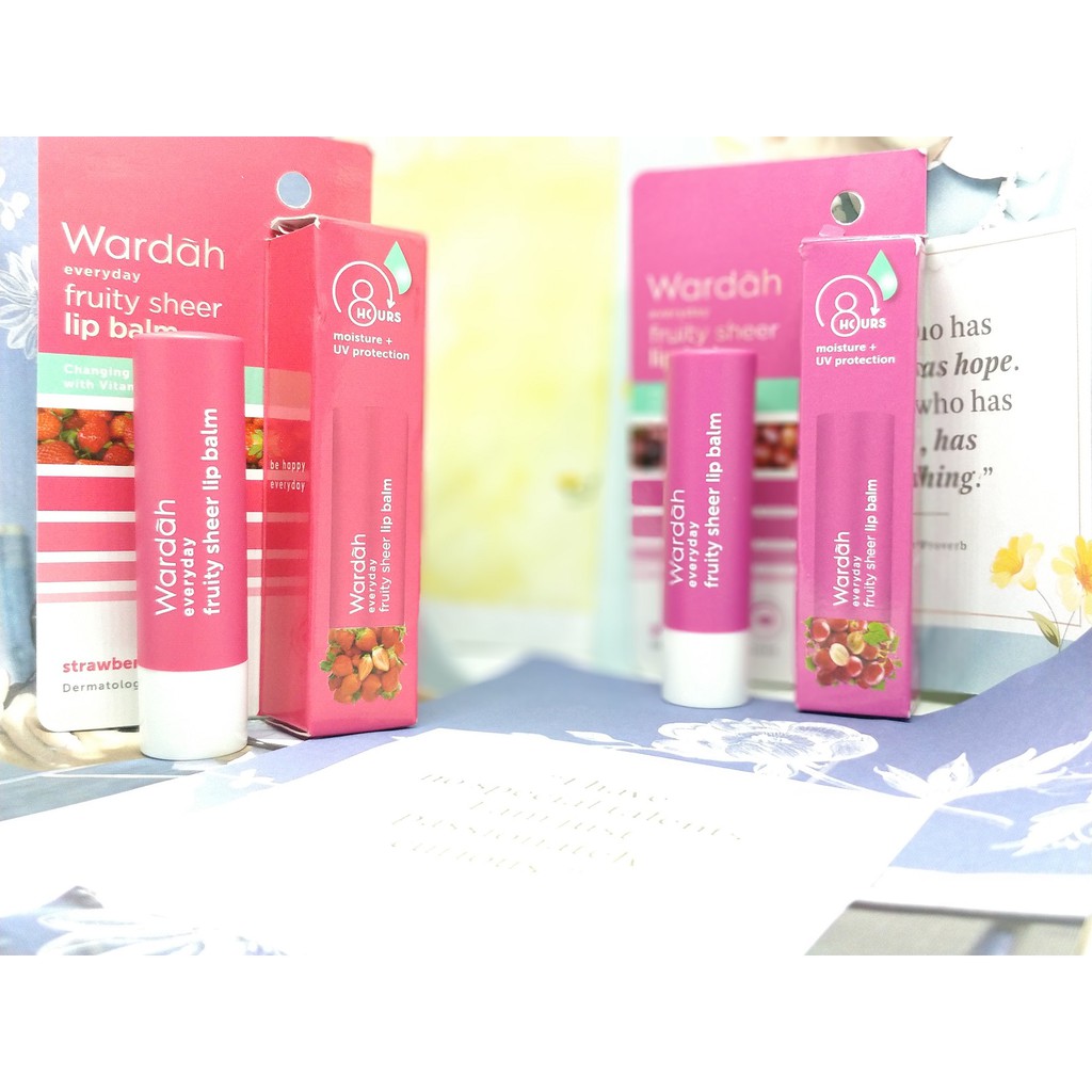 (hàng Mới Về) Son Dưỡng Môi Wardah Everyday Hương Trái Cây | BigBuy360 - bigbuy360.vn
