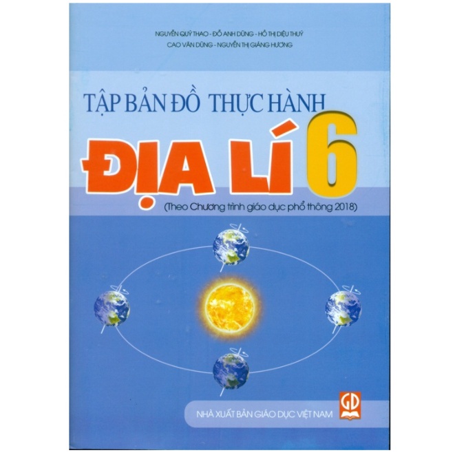 Sách - Tập Bản Đồ Bài Thực Hành Địa Lí Lớp 6