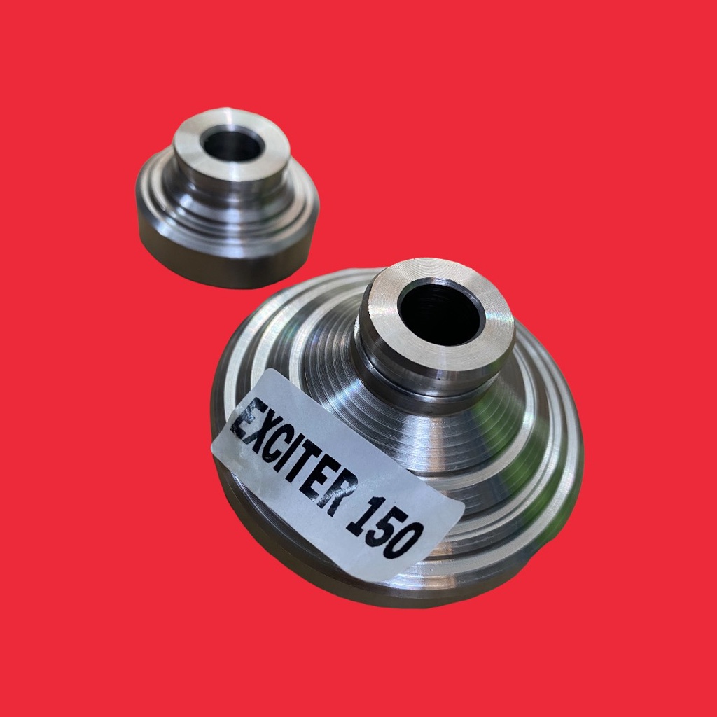 CHỤP CÓC EX 150, CỤC CANH BÁNH TRƯỚC EXCITER 150 / 155 INOX 304 LẮP NHƯ ZIN- PHỤ KIỆN EXCITER 150