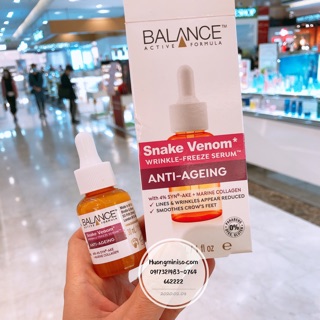 Serum mới - Xoá nhăn & trẻ hoá làn da Snake Balan.ce ( Anh) -