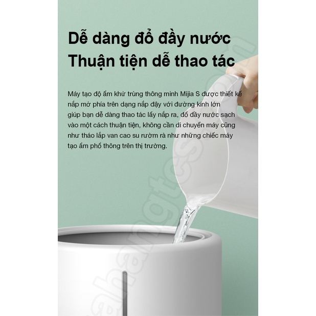 Máy tạo độ ẩm khử trùng UV thông minh Mijia S MJJSQ03DY