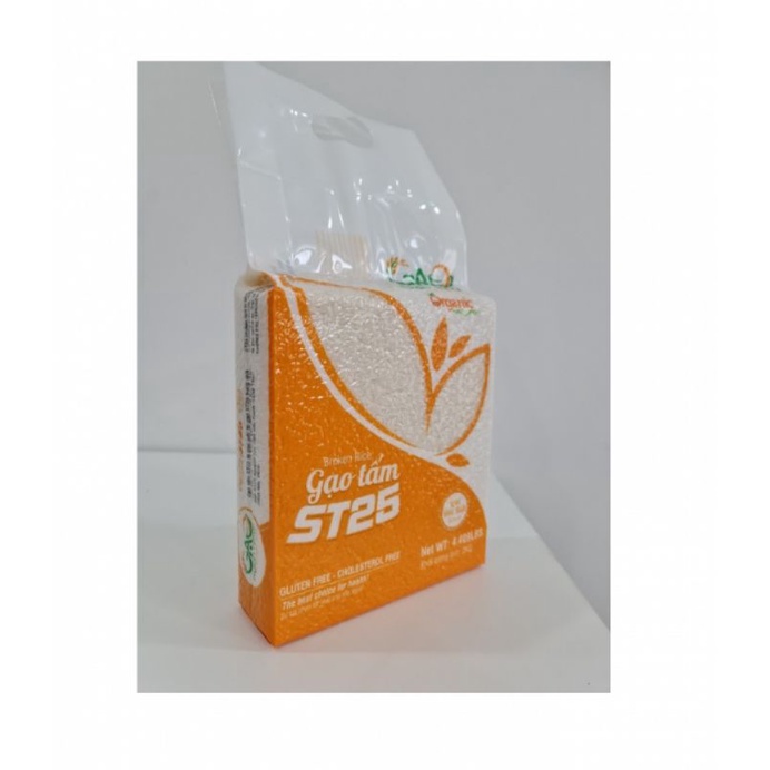 Gạo tấm ST25 Organic 2kg