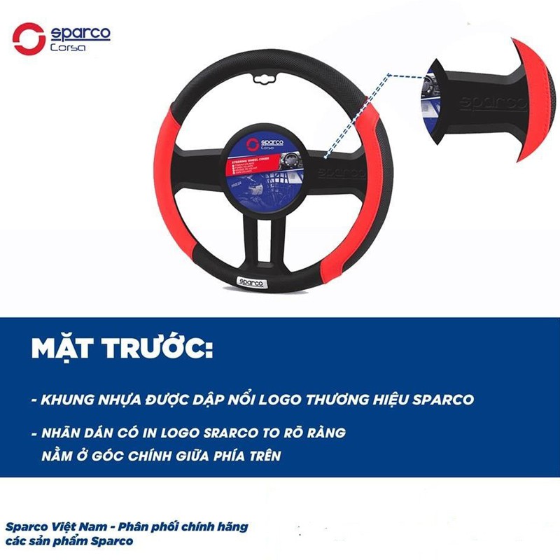 Bọc Vô Lăng Ô Tô - Bọc Vô Lăng SPARCO Chính Hãng Cực Chất, Nhiều Mẫu