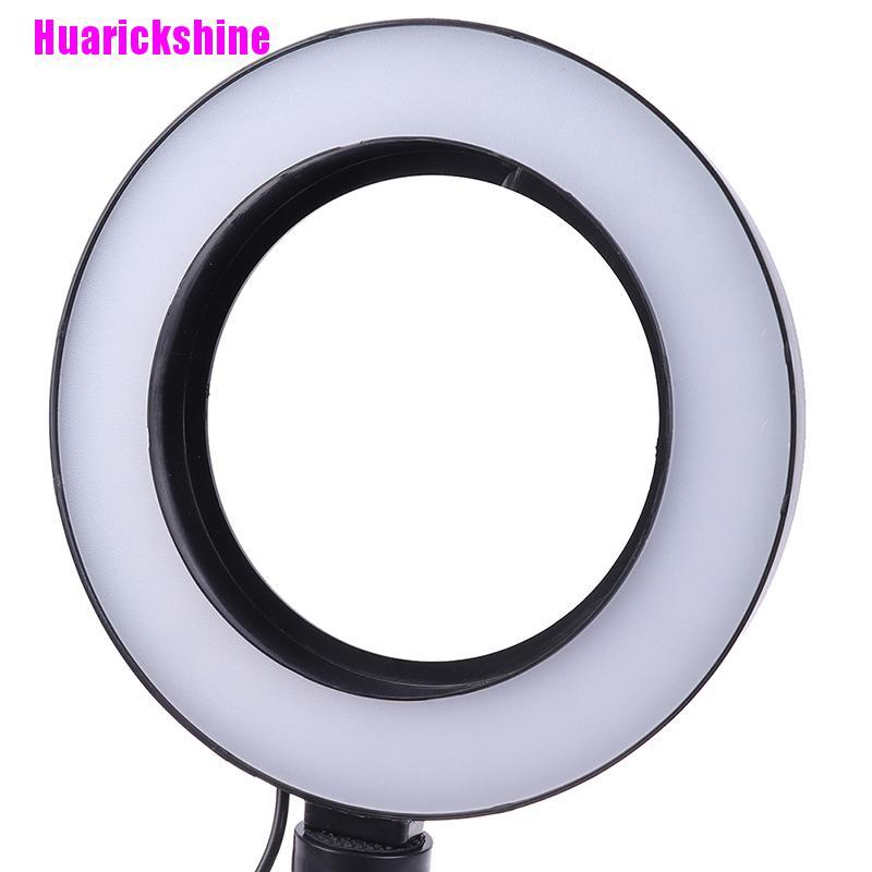 Vòng Đèn Led 6 "Có Thể Điều Chỉnh Độ Sáng Hỗ Trợ Quay Video / Chụp Ảnh Cho Điện Thoại