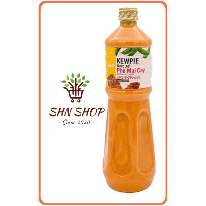 XỐT PHOMAI CAY KEWPIE 1000ml CHẤM ĐỒ NƯỚNG LẨU, SALAD, ĐỒ CHIÊN RÁN