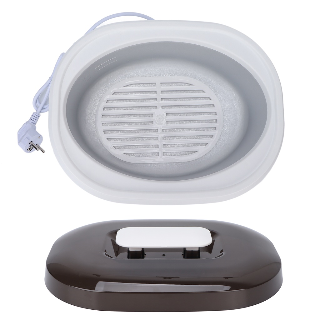[Hàng mới về] Nồi hâm nóng sáp màu trắng chuyên nghiệp làm nóng nhanh công suất lớn EU 220V