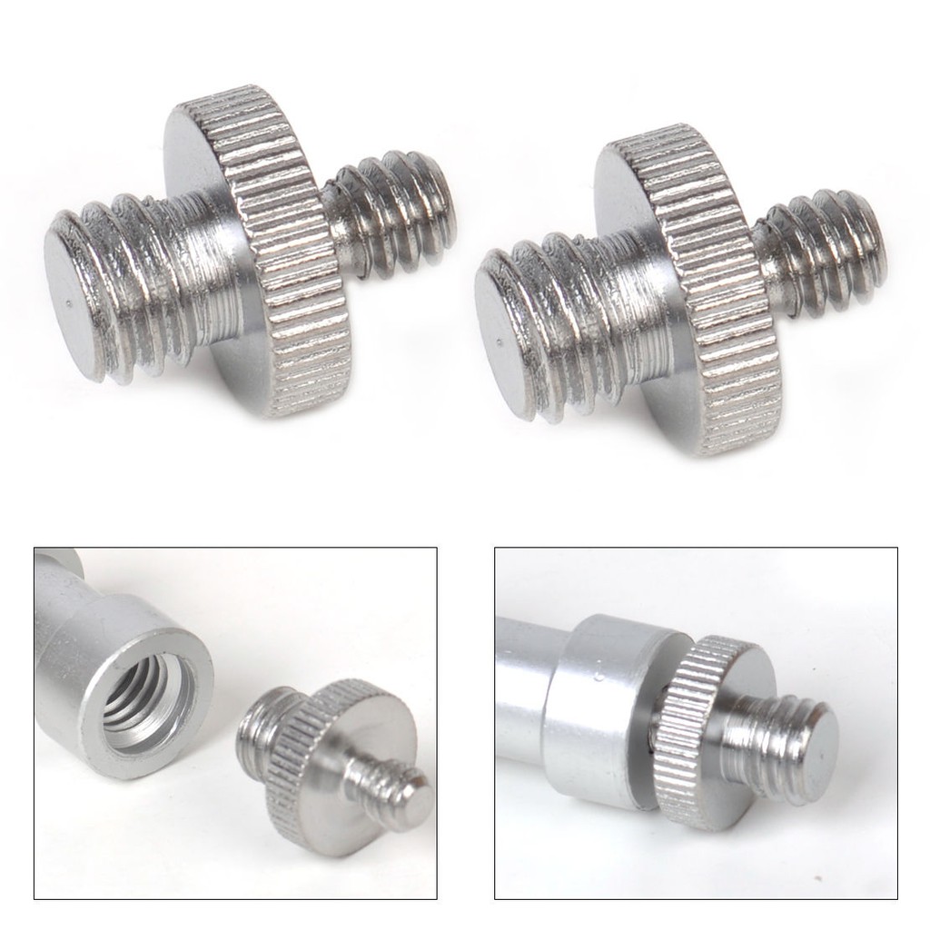 Ốc Vít ren 2 đầu đực 1/4&quot;-3/8&quot;