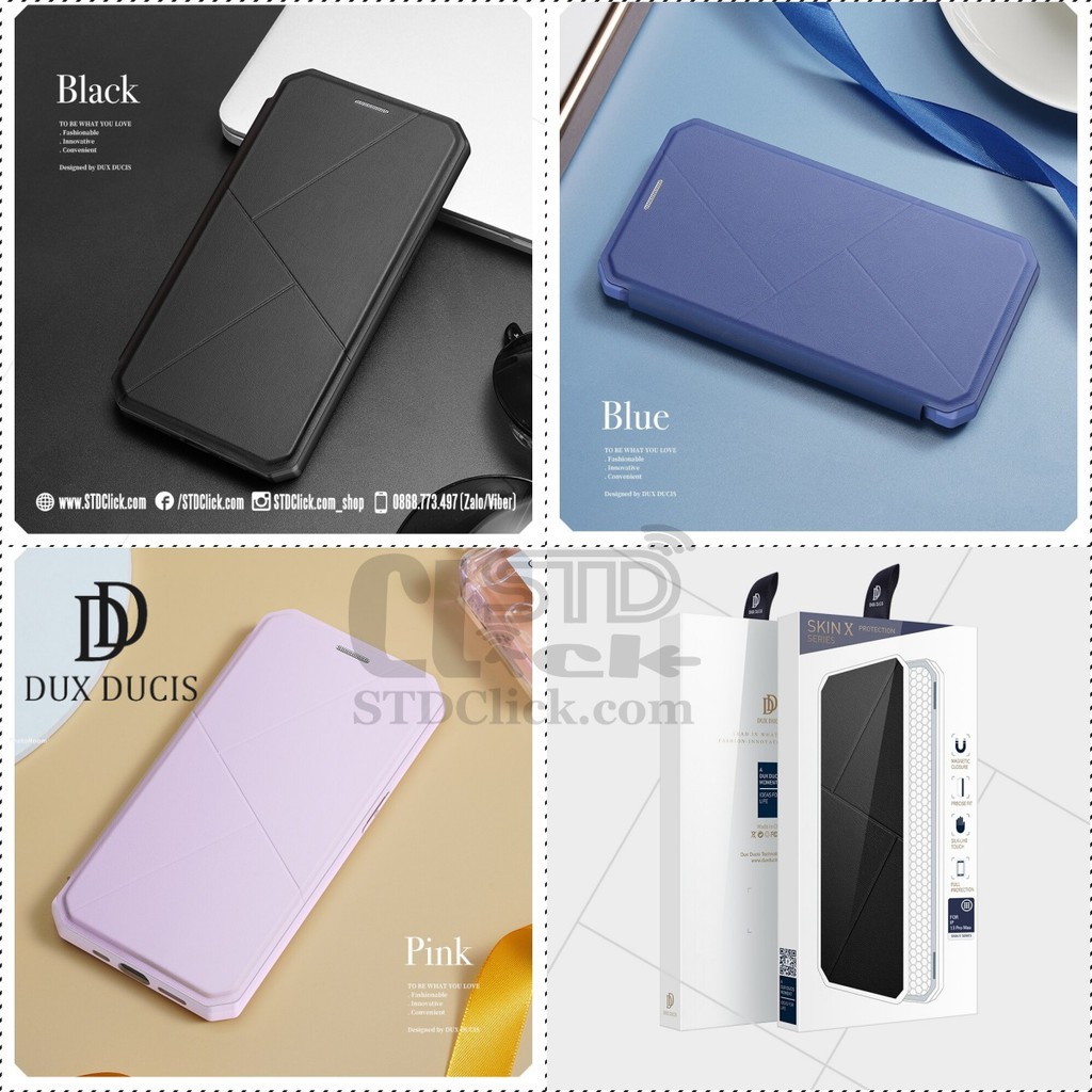 BAO DA IPHONE 13 - 13 PRO - 13 PRO MAX DUX DUCIS SKIN X CHÍNH HÃNG