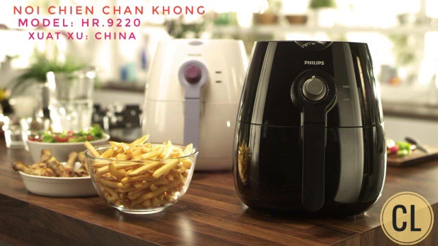 NỒI CHIÊN CHÂN KHÔNG PHILIPS 9220-HÀNG NHÂP KHẨU