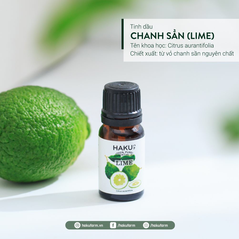 Tinh dầu Chanh sần Lime