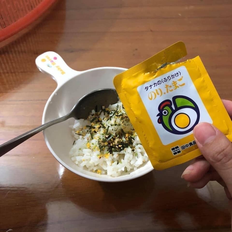 Gia vị rắc cơm 6 vị Tanaka Furikake 30 gói Nhật Bản